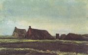 Vincent Van Gogh Farmhouses (nn04) oil painting picture wholesale